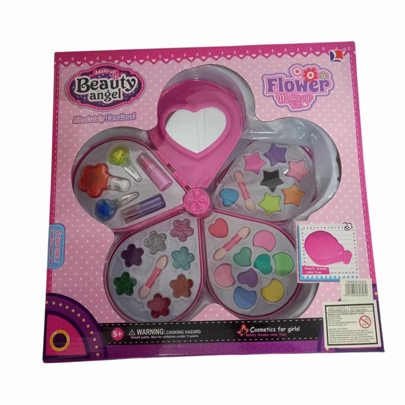 maquillaje infantil cuadruple flor 4926