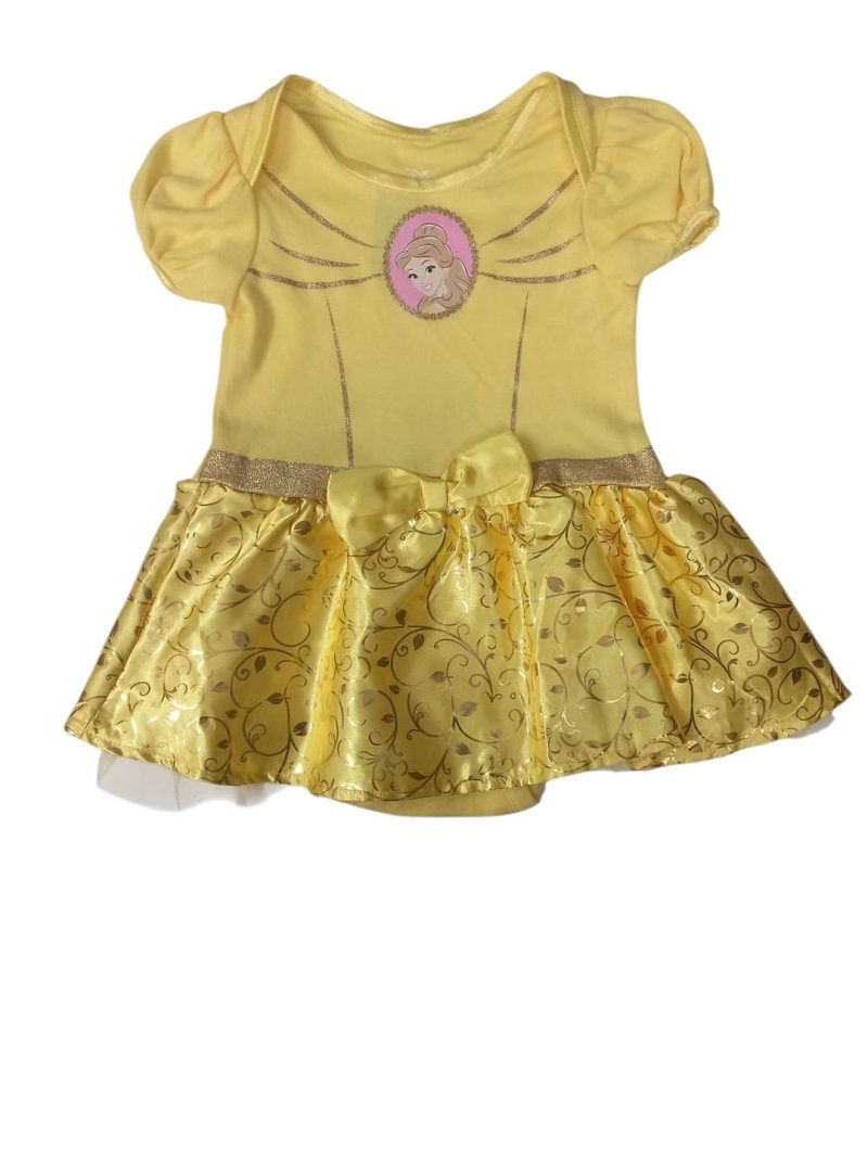 VESTIDO DISFRAZ BELLA DISNEY 12/18M