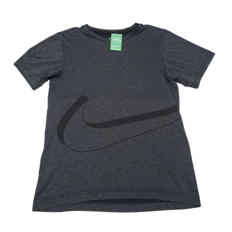 CAMISETA GRIS OSCURO DEPORTIVA NIKE TM / 10 AP