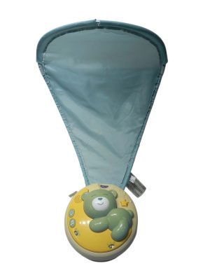 PROYECTOR CHICCO BCO CELESTE LUNA OSO C/SONIDOS AMARILLENTO