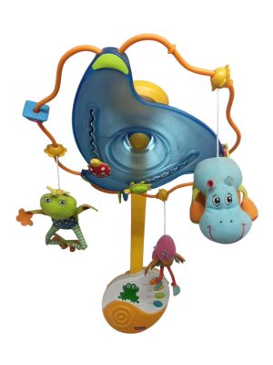 MOVIL TINY LOVE NARANAJA SONIDOS ESTRELLA AZUL