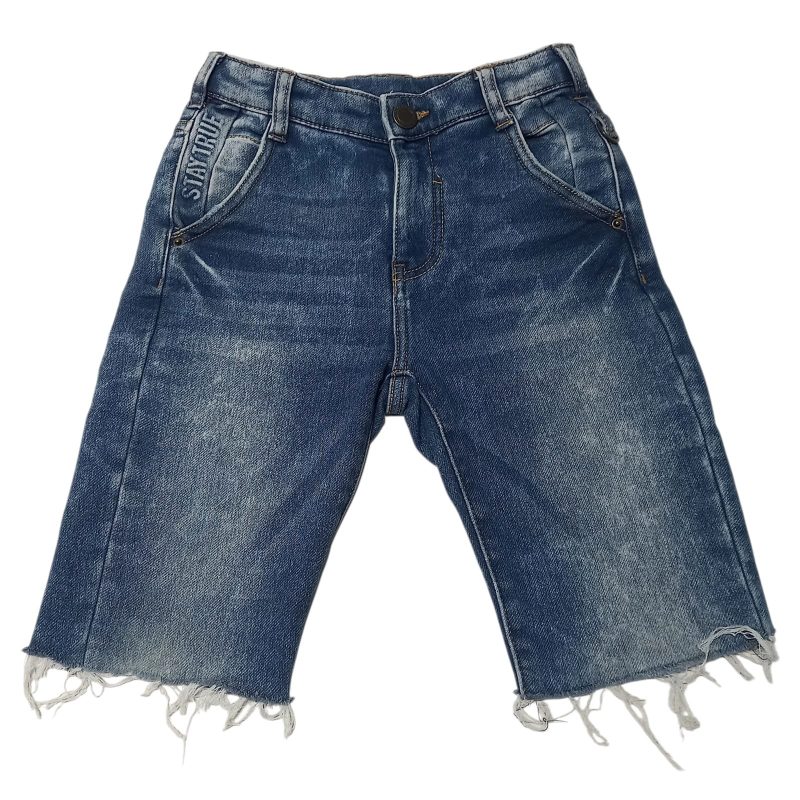 BERMUDA DE JEAN ZARA T7 FLECOS