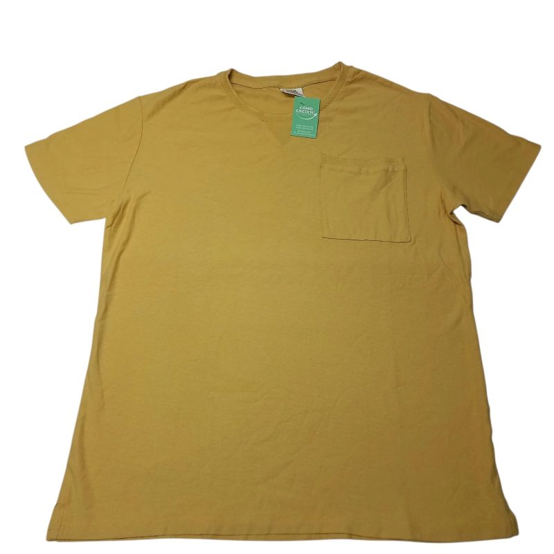 REMERA ALG MOSTAZA BOLSILLO ZARA T11/12