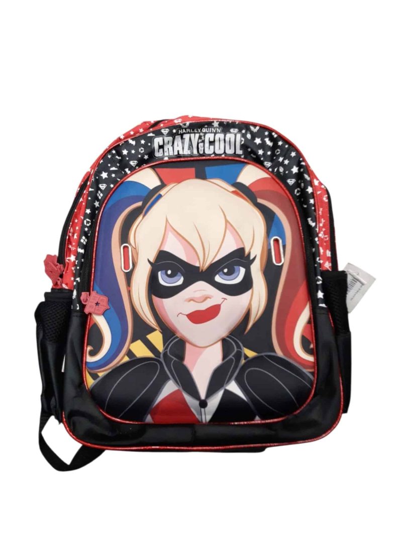mochila imagen 3d harley quinn roce