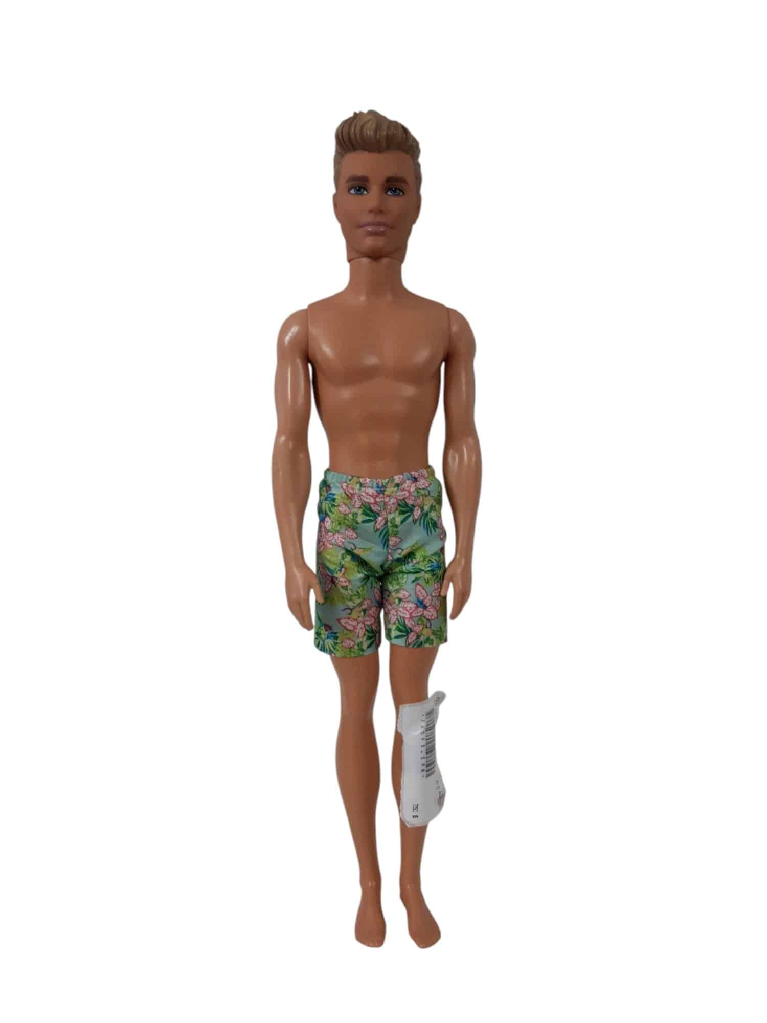 KEN DE BARBIE SHORT FLOREADO S REMERA