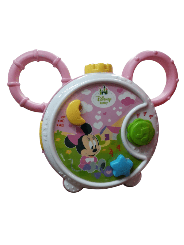 VELADORA MINNIE ROSA BCA CON LUCES Y SONIDOS DISNEY BABY