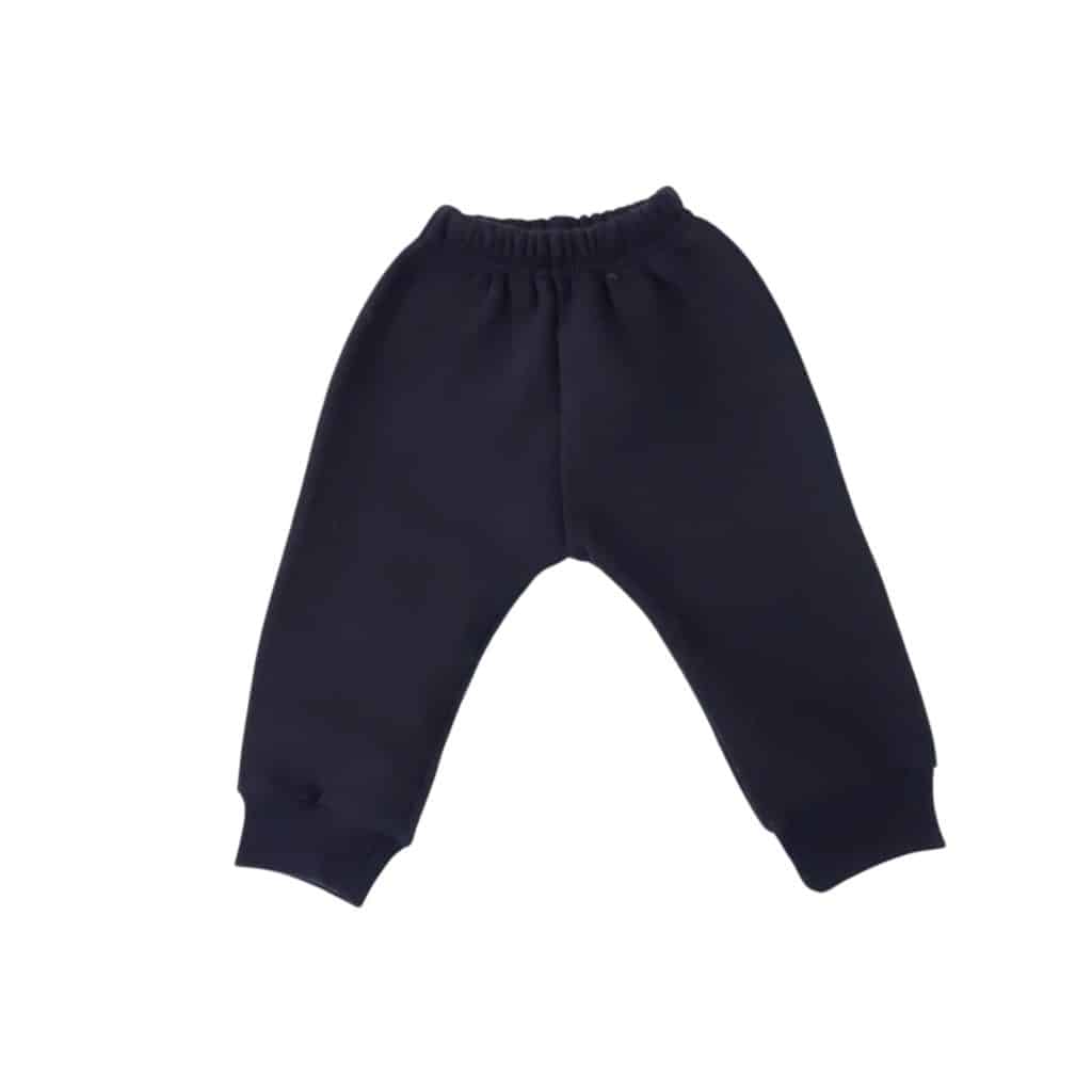PANTALON DEP AZUL FELPA PUÑOS 9M AP