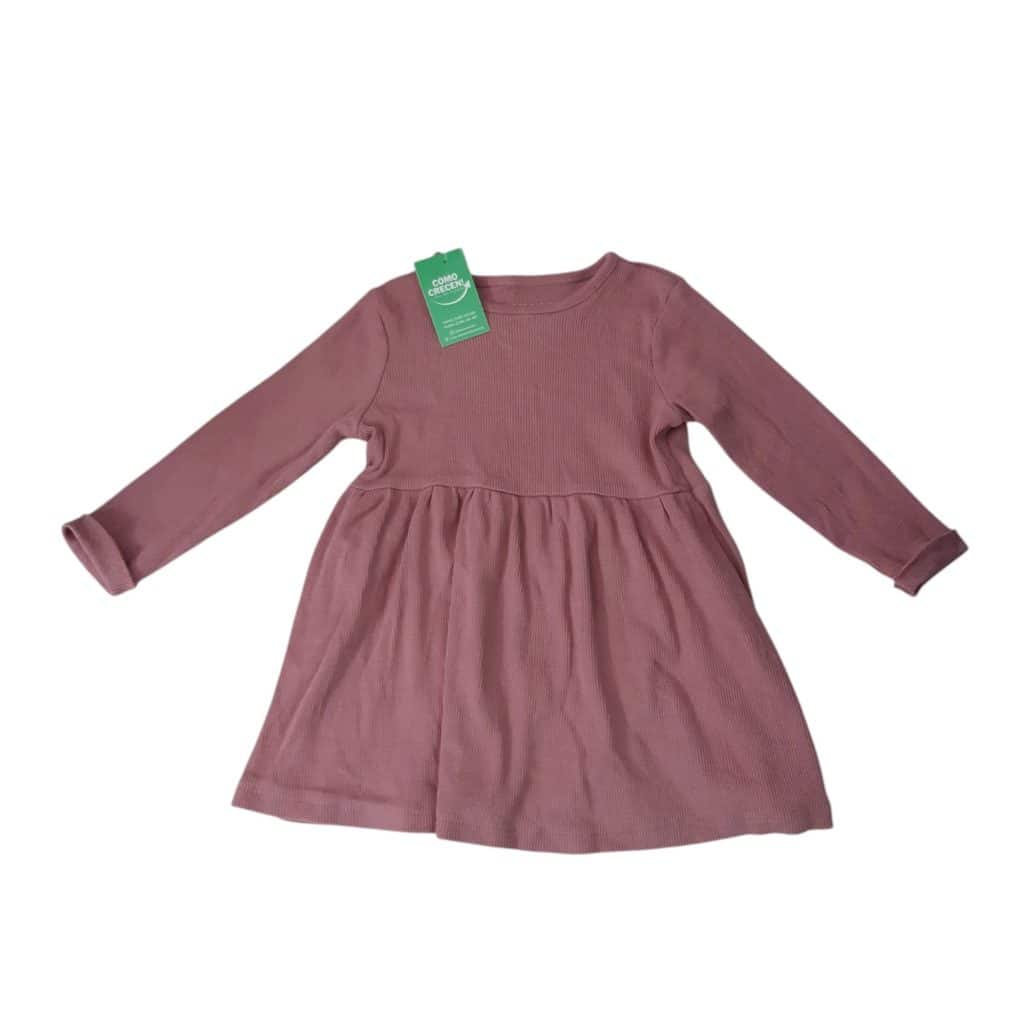 VESTIDO HILO ROSA VIEJO PRIMARK CARES T9/12M
