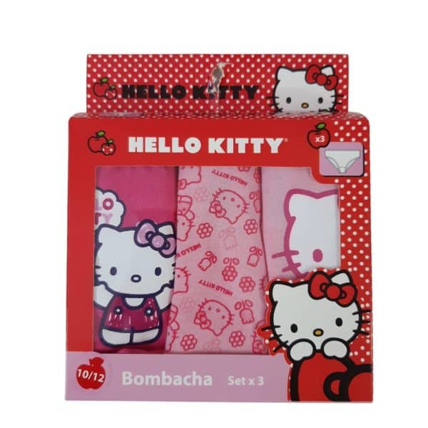 SET X3 BOMBACHAS HELLO KITTY T10/12