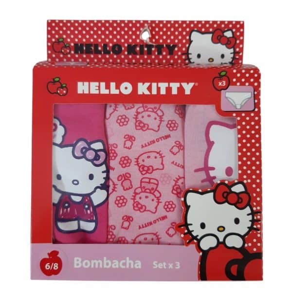 SET X3 BOMBACHAS HELLO KITTY T6/8