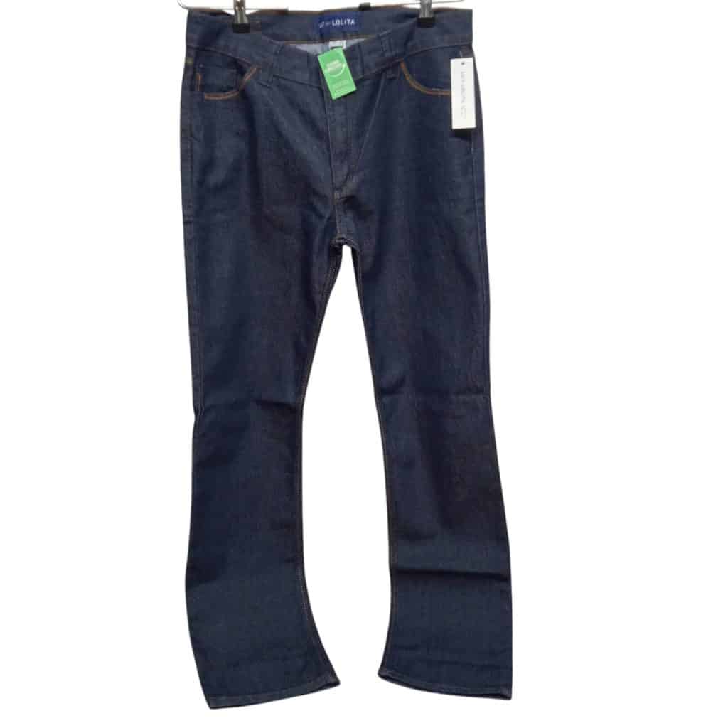 JEAN AZUL RECTO TIRO MEDIO LU BY LOLITA T 42 NUEVO