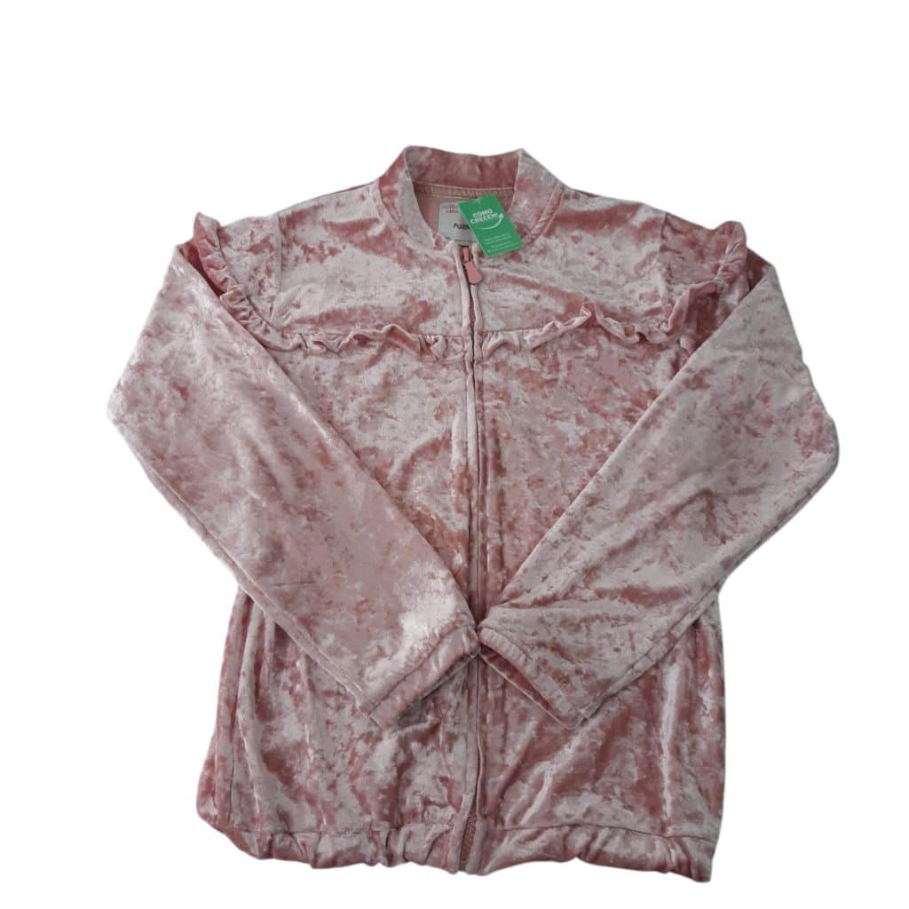 CAMPERA DE TERCIOPELO ROSA FUZARKA T11/12
