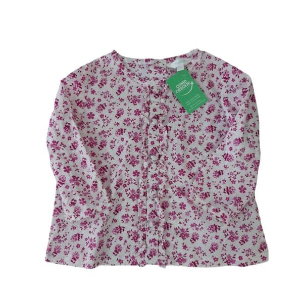 BLUSA BCA FLORES FUCSIA TEX T6M