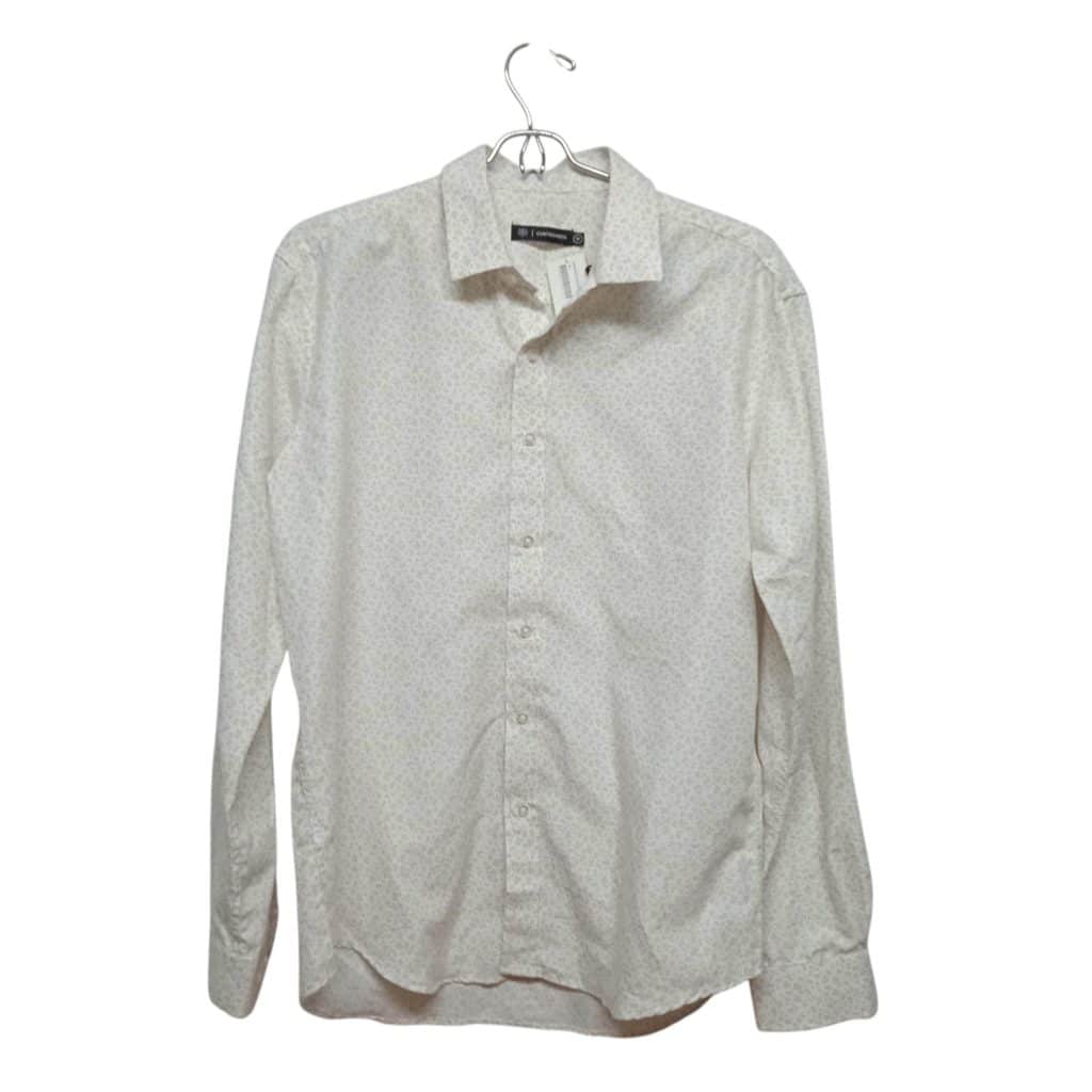 CAMISA BCA HOJITAS BEIGE CUATROASES T M