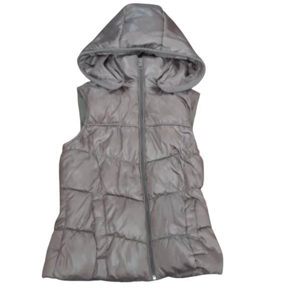 CHALECO MARRON INT POLAR ZARA T8