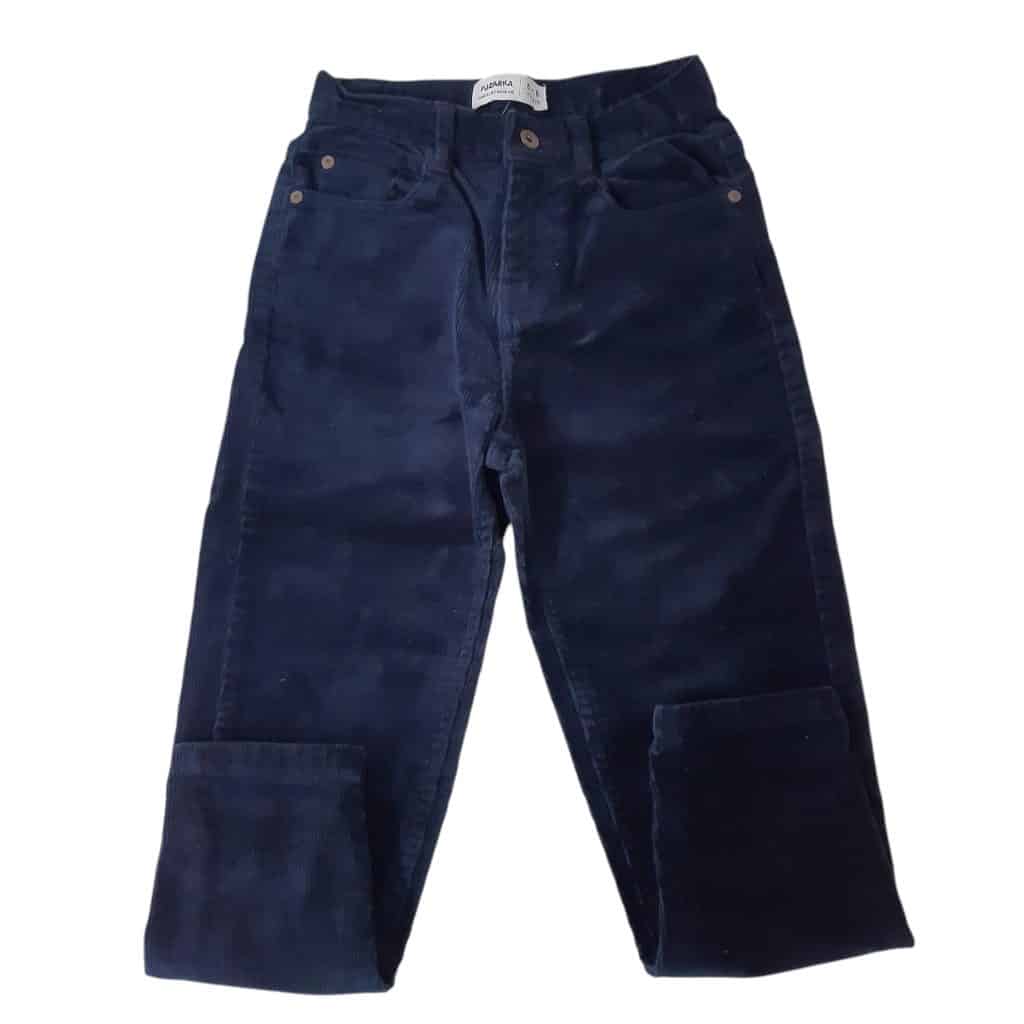 PANTALON PANA FUZARKA T 5-6 AZUL