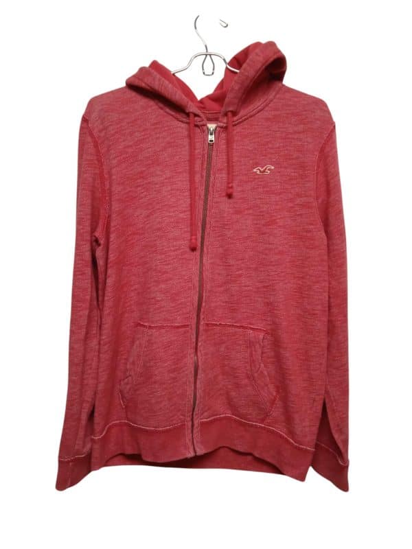 CAMPERA ALG C FELPA ROJA BCA HOLLISTER T S