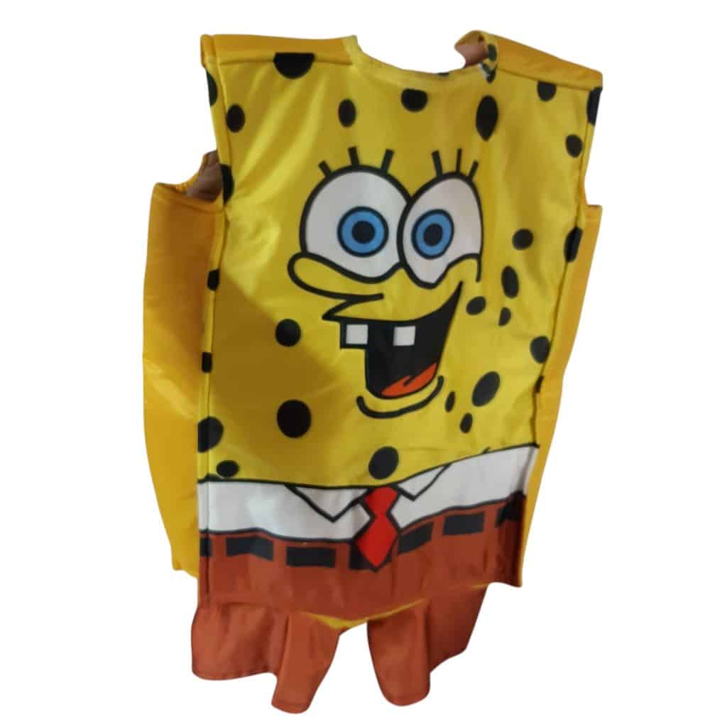 DISFRAZ BOB ESPONJA CUADRADO AMARILLO MARRON T M