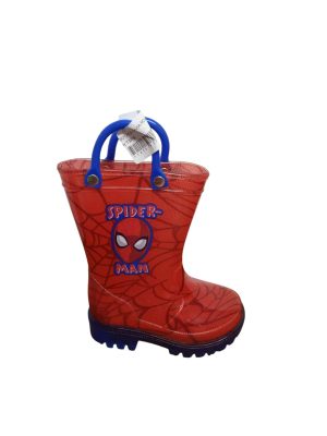 BOTAS DE LLUVIA ROJAS AZUL SPIDERMAN T3/19