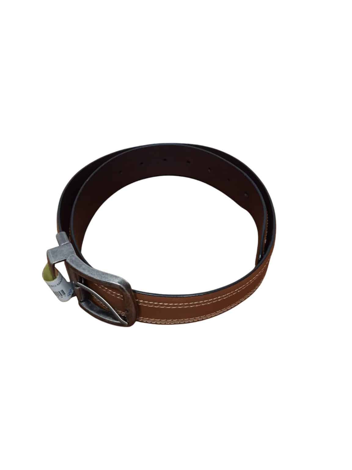 CINTURON CUERO MARRON COLUMBIA