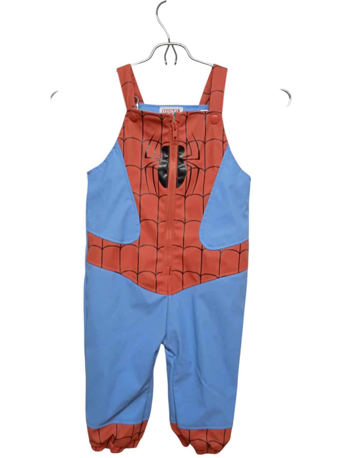 ENTERITO IMPERMEABLE CELESTE ROJO SPIDERMAN PRIMARK T12/18M