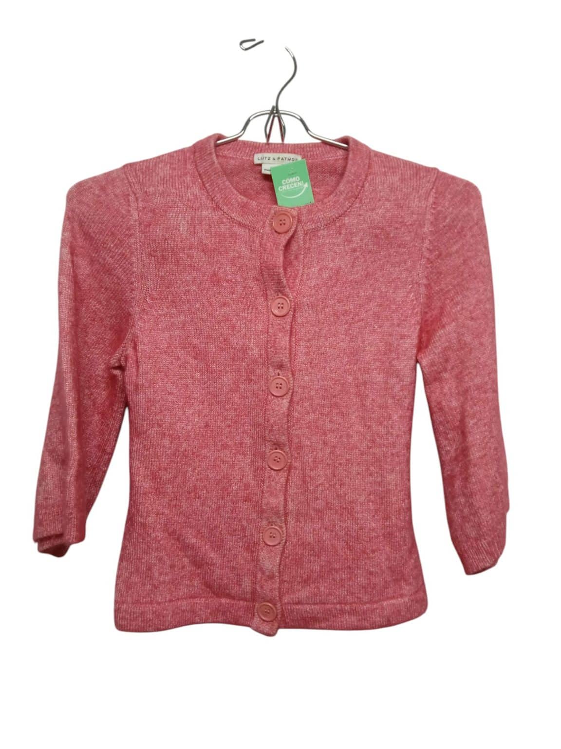 SACO ROSADO JASPEADO MANGA 3/4 LUTZ PATMOS TS/10