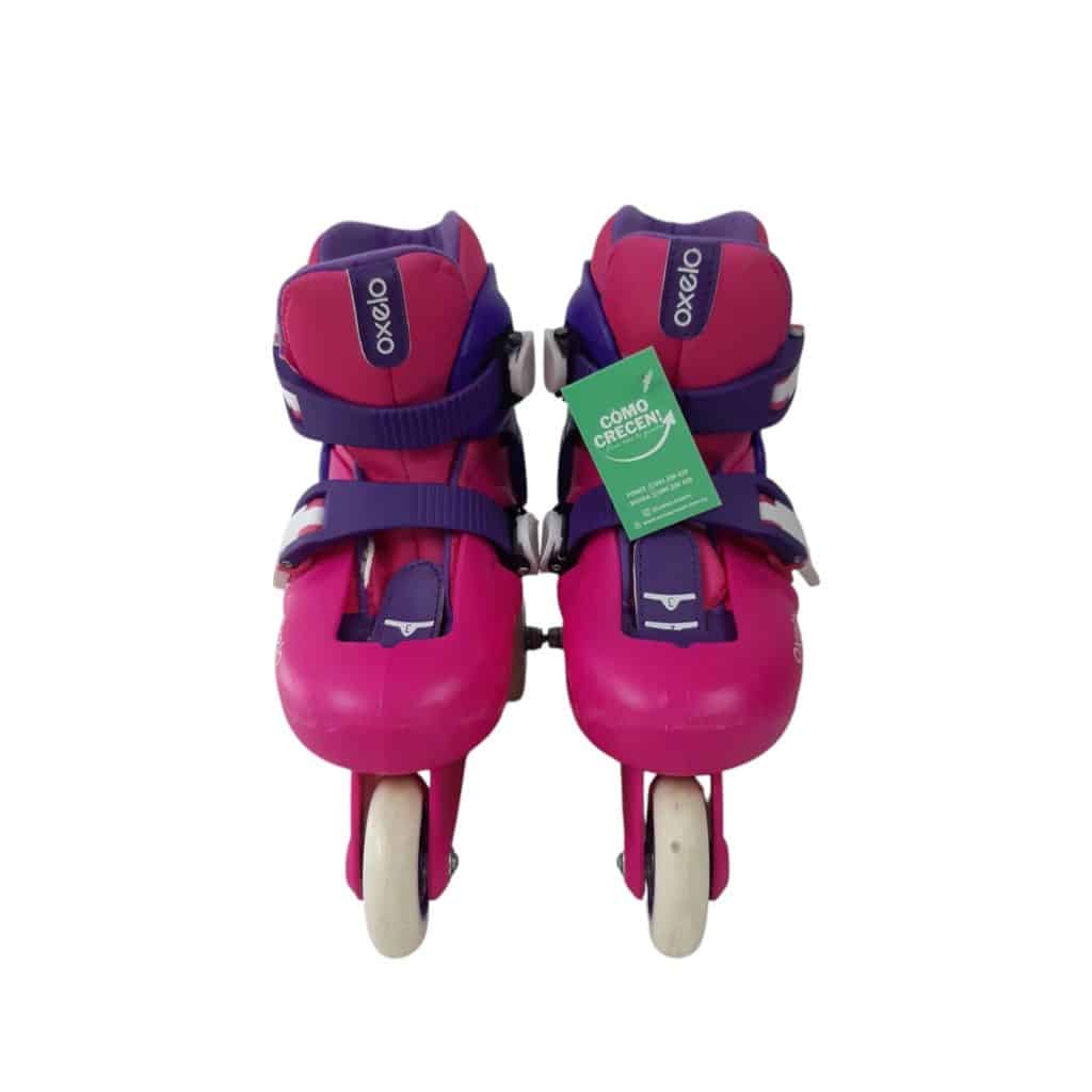 PATINES OXELO VIOLETA ROSA RASP DEL 24 AL 26