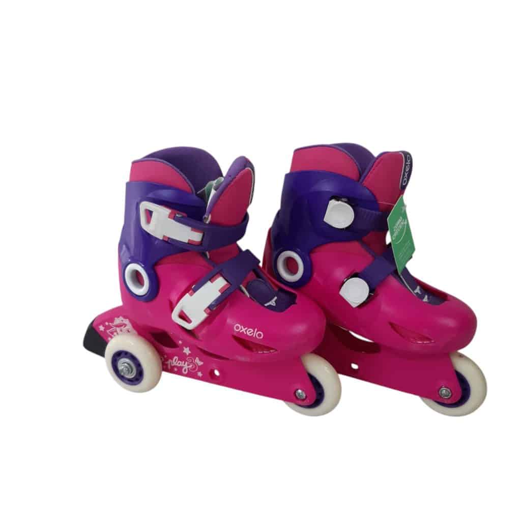 PATINES OXELO VIOLETA ROSA RASP DEL 24 AL 26 - Imagen 2