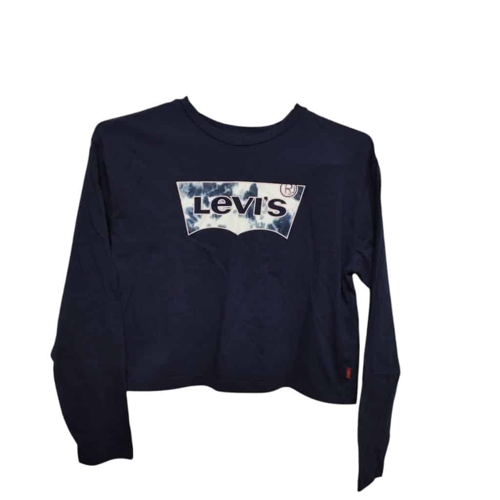 REMERA ALG AZUL LEVIS T M 10-12