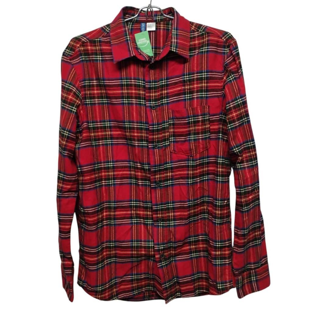 CAMISA FRANELA ESCOCESA DIVIDED T S
