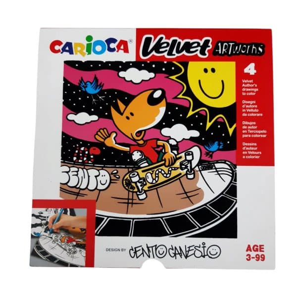 DIBUJO CARIOCA EN TERCIOPELO - Imagen 3