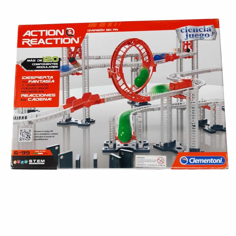 ACTION Y REACTION CIENCIA Y JUEGO CLEMENTONI