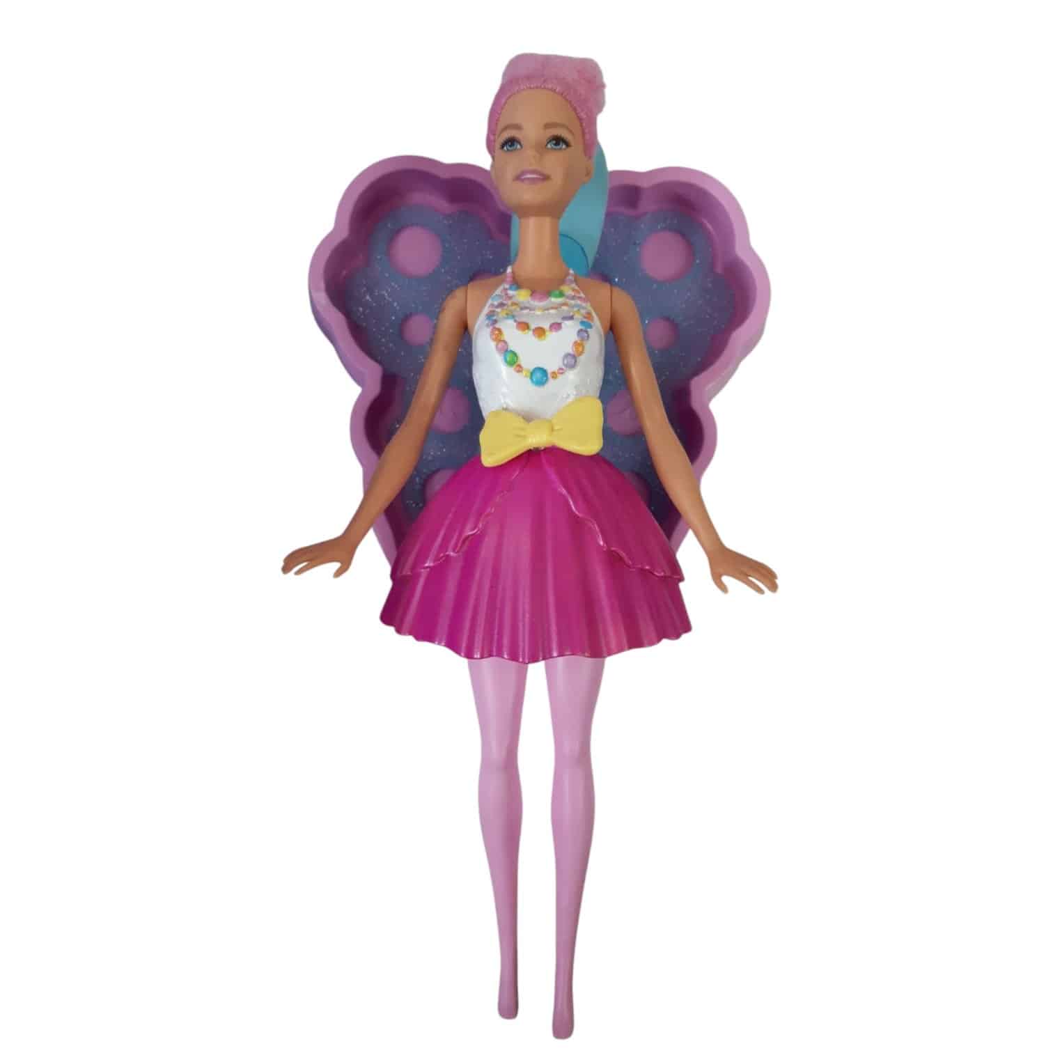 muñeca barbie hace burbujas a cuerda
