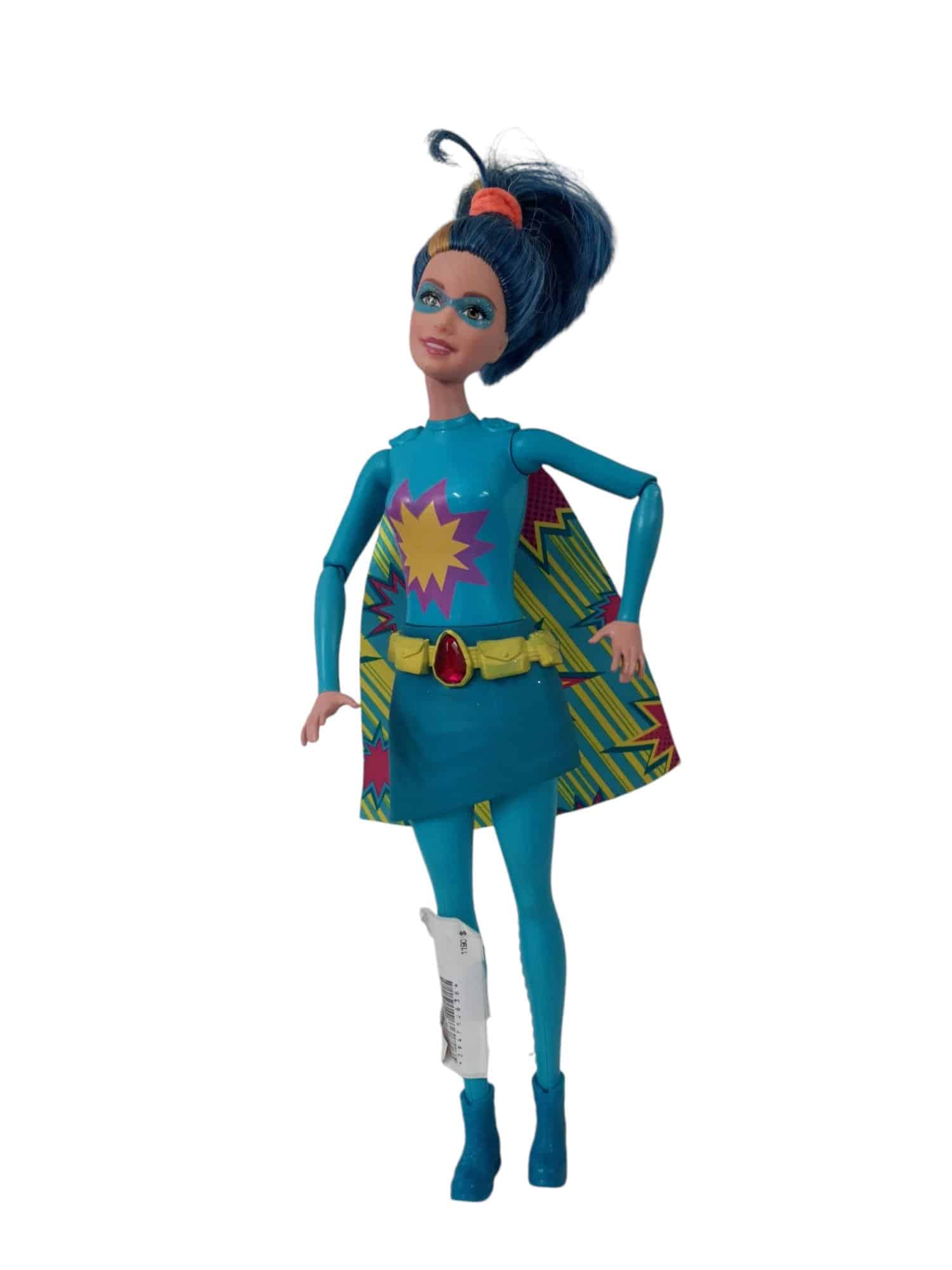 muñeca barbie super hero celeste