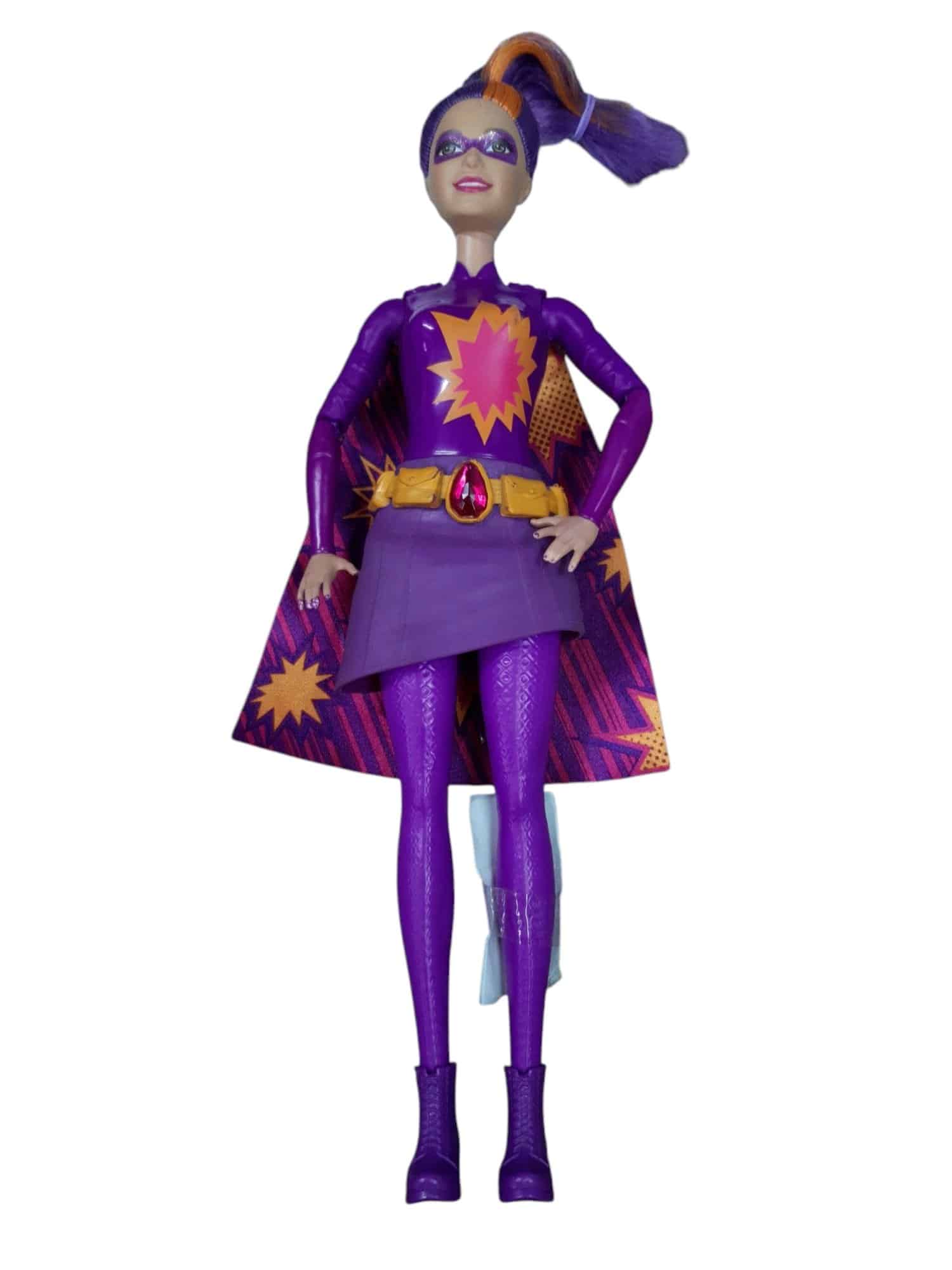 barbie super hero violeta
