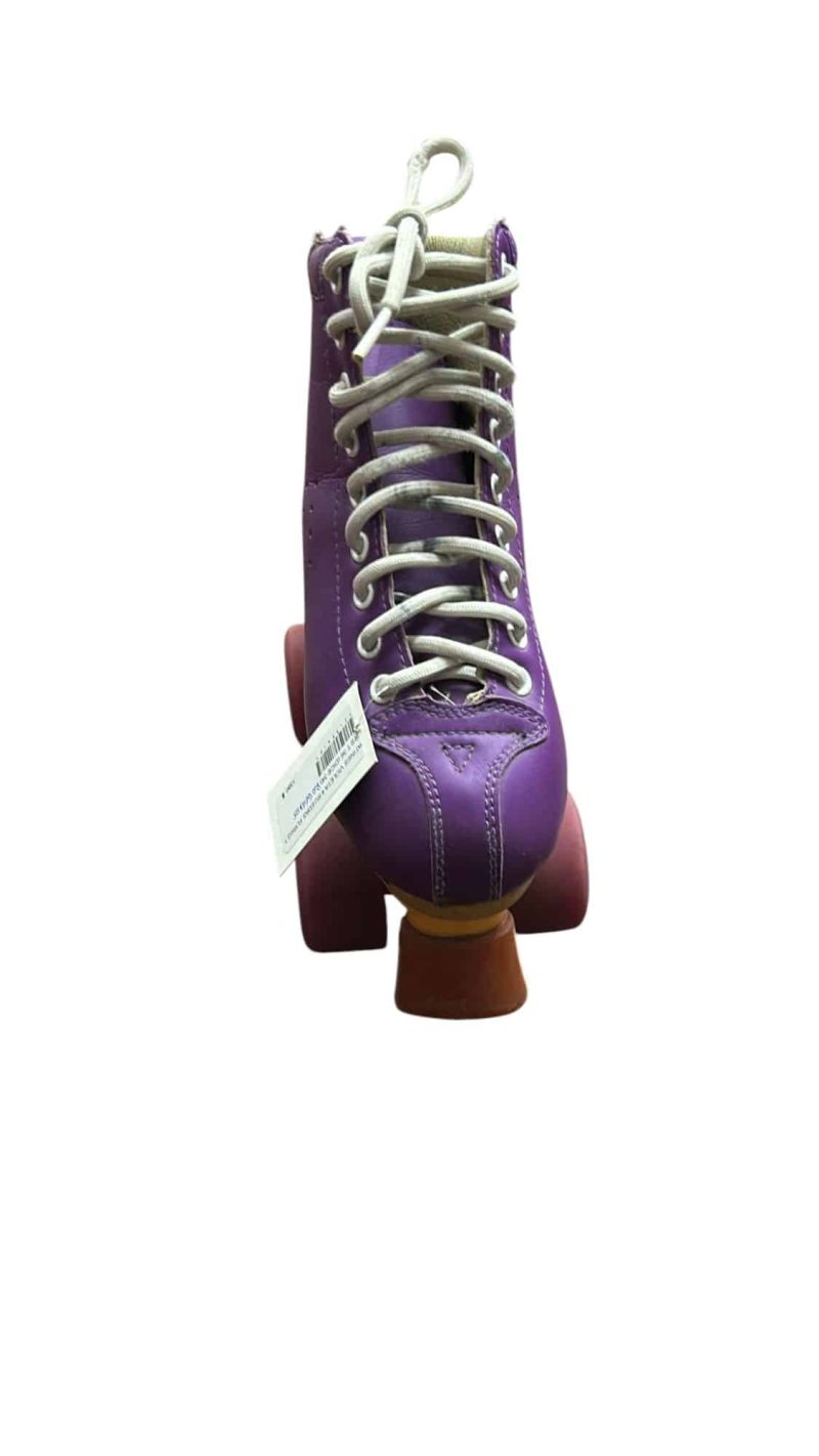PATINES VIOLETA 4 RUEDAS FLYING TIGERS T 36 (DICE 34) RASPADOS