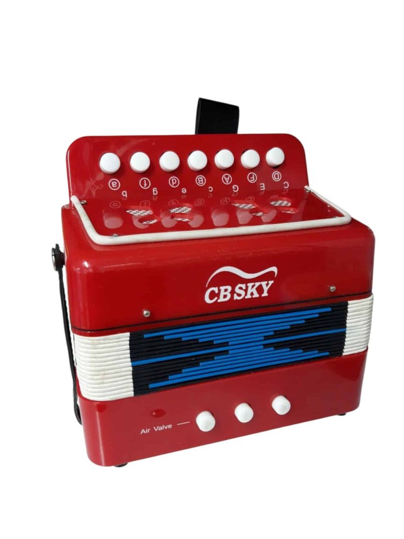 ACORDEON CHICO ROJO
