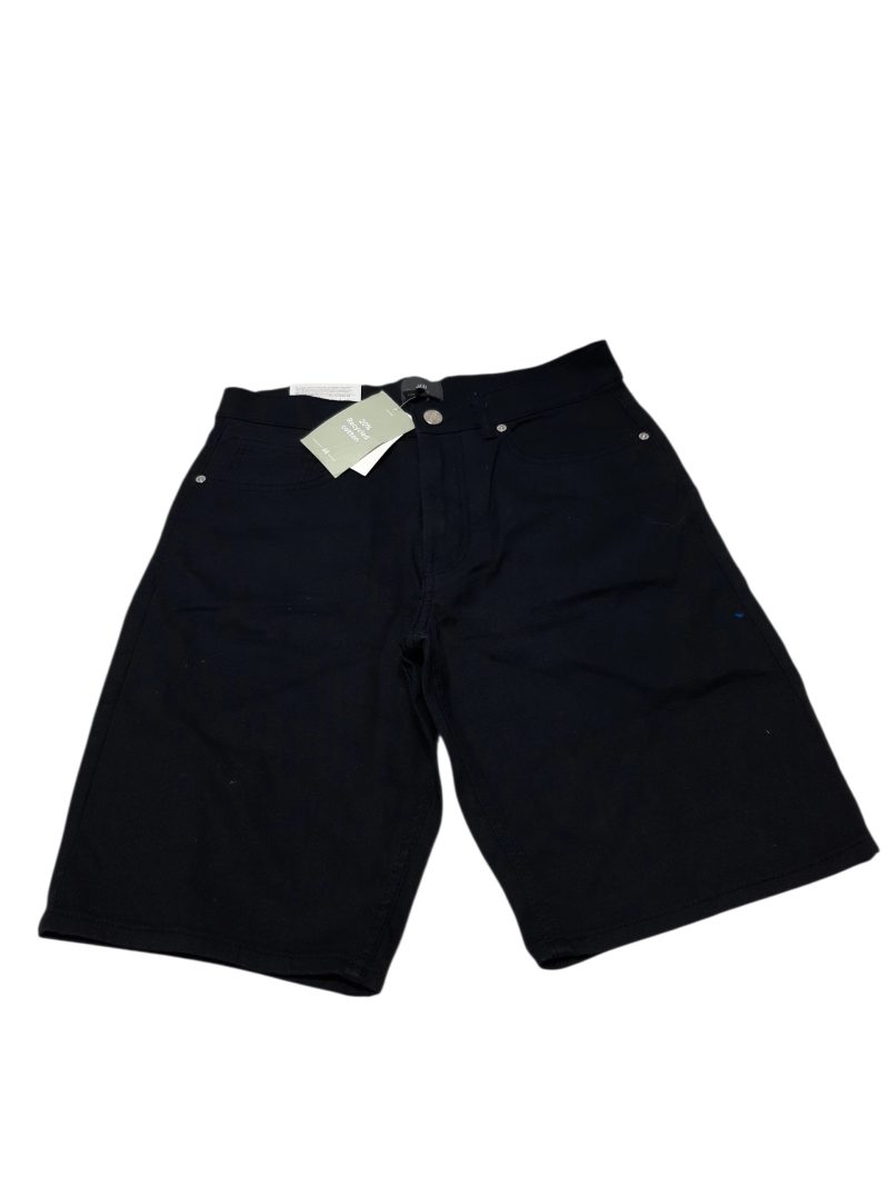 BERMUDA NEGRO H&M T29 (12 AP) NUEVO