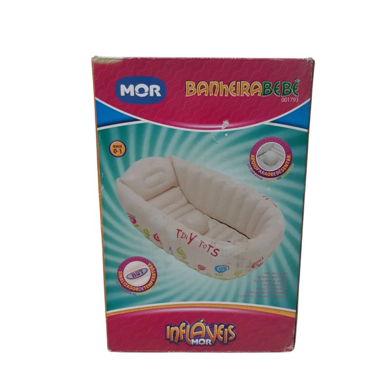 BAÑITO INFLABLE MOR EN CAJA NUEVO
