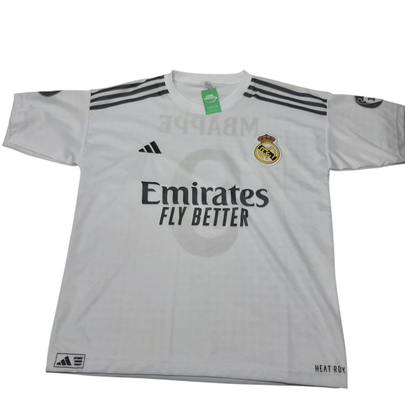 CAMISETA FUTBOL REAL MADRID BLANCA TP