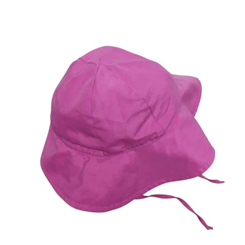 gorro fucsia con tiritas i play c proteccion uv