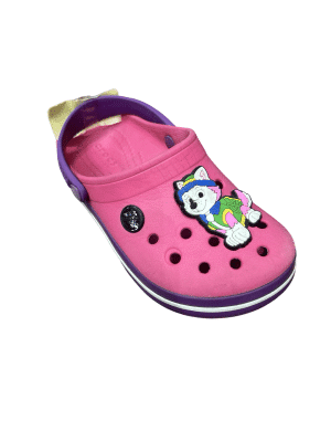 CROCS FUCSIA C11 CON PIN PAW PATROL RASP