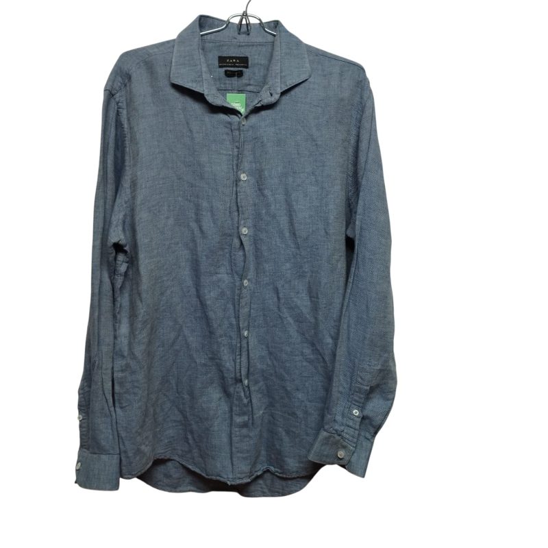 CAMISA AZUL ZARA T XL GT