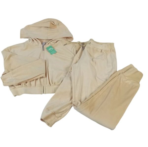 PANTALON PLUSH PIEL DURAZNO AMARILLO DIVIDED H&M TXS MANCHITA
