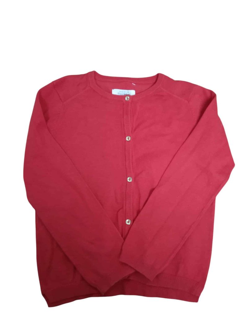 SACO HILO ROJO BOTONES DORADOS ZARA T7