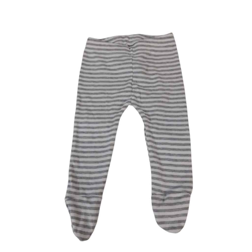 PELELE ALG MINIMIMO T 6-9 M BLANCO GRIS RAYAS