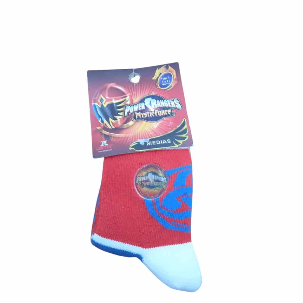 PAR MEDIAS POWER RANGERS T 1- 9-24 M