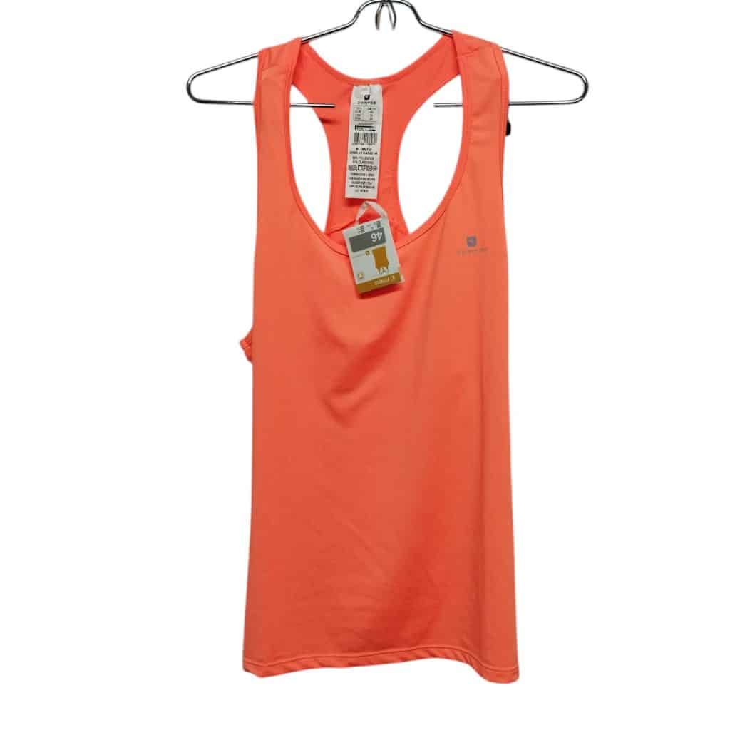 MUSCULOSADEPORTIVA NARANJA FLUO DOMYOS    DECATHLON T 46 NVA