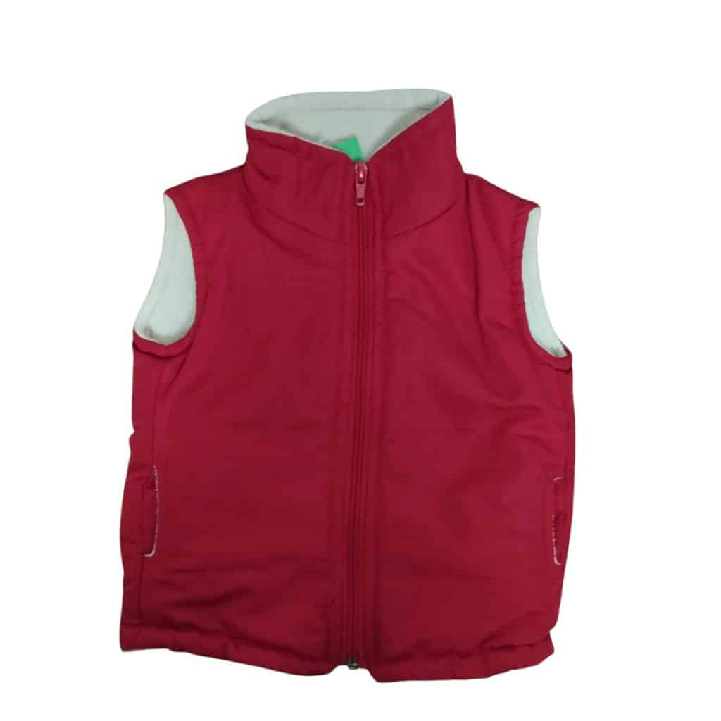 CHALECO ROJO FORRO POLAR S MARCA T 1 FRIZ