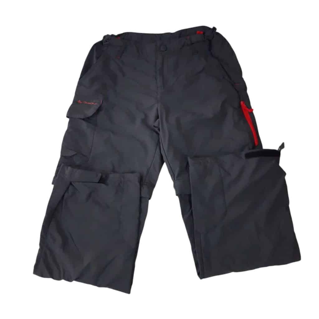 PANTALON GRIS SE HACE SHORT DECATHLON T12